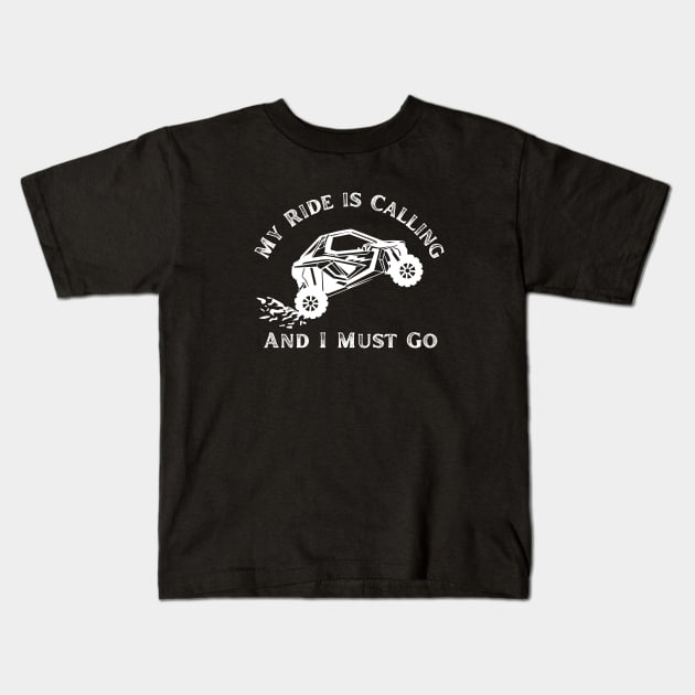 ATV Tshirt Kids T-Shirt by VikingHeart Designs